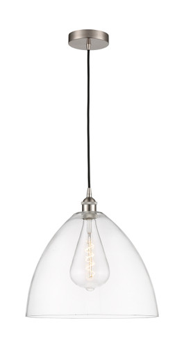 Bristol - 1 Light - 16 inch - Brushed Satin Nickel - Cord hung - Pendant (616-1P-SN-GBD-162-LED)
