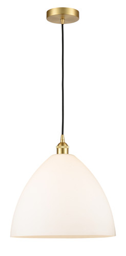 Bristol - 1 Light - 16 inch - Satin Gold - Cord hung - Pendant (616-1P-SG-GBD-161-LED)