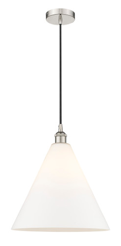 Berkshire - 1 Light - 16 inch - Polished Nickel - Cord hung - Pendant (616-1P-PN-GBC-161)