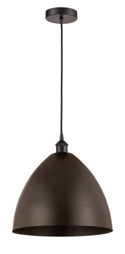 Bristol - 1 Light - 16 inch - Oil Rubbed Bronze - Cord hung - Mini Pendant (616-1P-OB-MBD-16-OB)