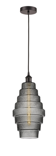 Cascade - 1 Light - 8 inch - Oil Rubbed Bronze - Cord hung - Mini Pendant (616-1P-OB-G673-8)