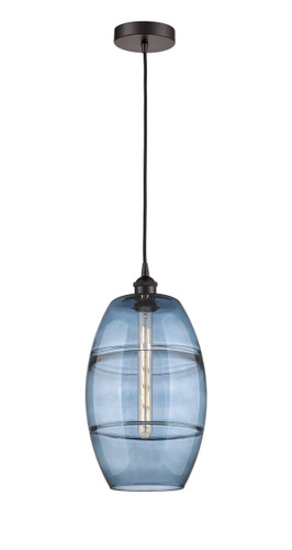 Vaz - 1 Light - 10 inch - Oil Rubbed Bronze - Cord hung - Mini Pendant (616-1P-OB-G557-10BL)