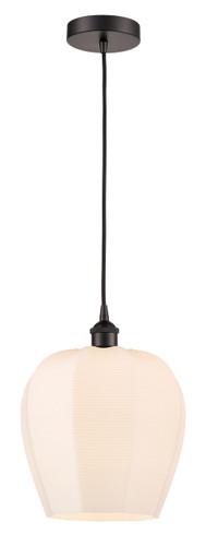 Norfolk - 1 Light - 12 inch - Oil Rubbed Bronze - Cord hung - Mini Pendant (616-1P-OB-G461-12)