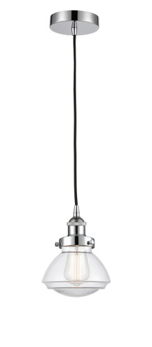 Olean - 1 Light - 7 inch - Polished Chrome - Cord hung - Mini Pendant (616-1PH-PC-G322)