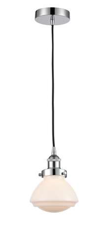 Olean - 1 Light - 7 inch - Polished Chrome - Cord hung - Mini Pendant (616-1PH-PC-G321)
