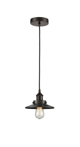 Edison - 1 Light - 8 inch - Oil Rubbed Bronze - Mini Pendant (616-1PH-OB-M5-OB)