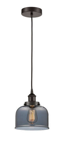 Bell - 1 Light - 8 inch - Oil Rubbed Bronze - Cord hung - Mini Pendant (616-1PH-OB-G73-LED)