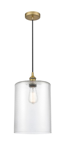 Cobbleskill - 1 Light - 9 inch - Brushed Brass - Cord hung - Mini Pendant (616-1P-BB-G112-L-LED)