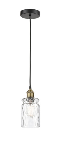 Candor - 1 Light - 5 inch - Black Antique Brass - Cord Hung - Mini Pendant (616-1P-BAB-G352)