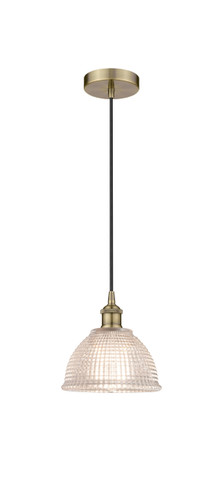 Arietta - 1 Light - 8 inch - Antique Brass - Cord hung - Mini Pendant (616-1P-AB-G422-LED)