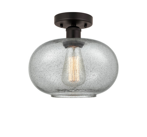 Gorham - 1 Light - 10 inch - Oil Rubbed Bronze - Semi-Flush Mount (616-1F-OB-G247)