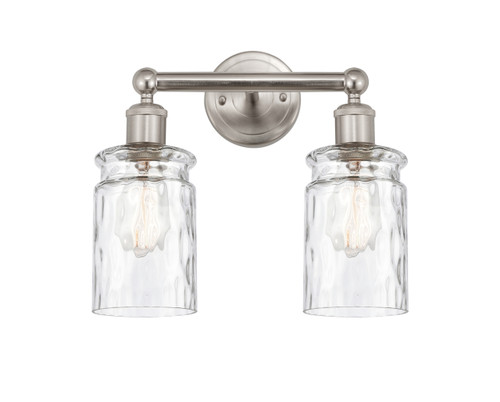 Candor - 2 Light - 14 inch - Brushed Satin Nickel - Bath Vanity Light (616-2W-SN-G352)