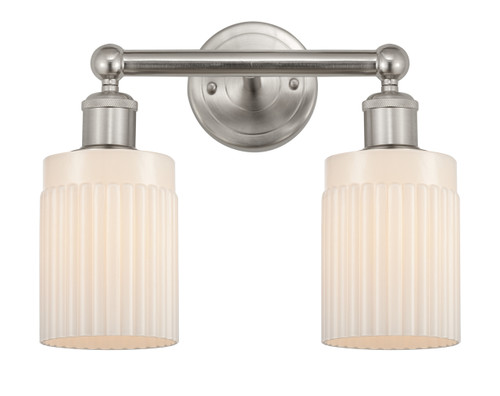 Hadley - 2 Light - 14 inch - Brushed Satin Nickel - Bath Vanity Light (616-2W-SN-G341)