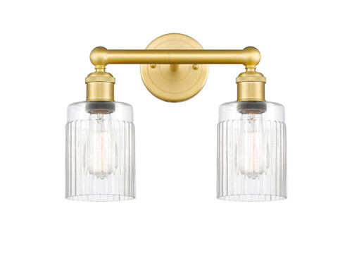 Hadley - 2 Light - 14 inch - Satin Gold - Bath Vanity Light (616-2W-SG-G342)