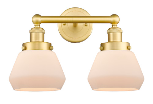 Fulton - 2 Light - 16 inch - Satin Gold - Bath Vanity Light (616-2W-SG-G171)