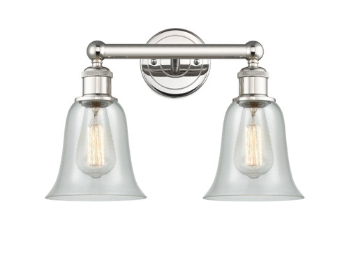 Hanover - 2 Light - 15 inch - Polished Nickel - Bath Vanity Light (616-2W-PN-G2812)