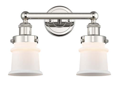 Canton - 2 Light - 14 inch - Polished Nickel - Bath Vanity Light (616-2W-PN-G181S)