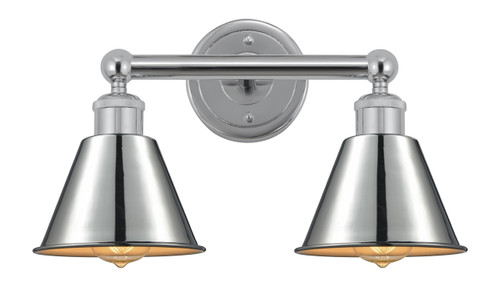 Smithfield - 2 Light - 16 inch - Polished Chrome - Bath Vanity Light (616-2W-PC-M8-PC)