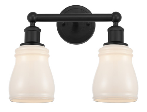 Ellery - 2 Light - 14 inch - Matte Black - Bath Vanity Light (616-2W-BK-G391)