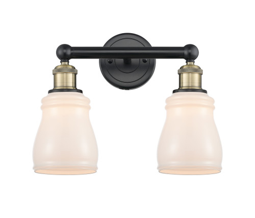 Ellery - 2 Light - 14 inch - Black Antique Brass - Bath Vanity Light (616-2W-BAB-G391)