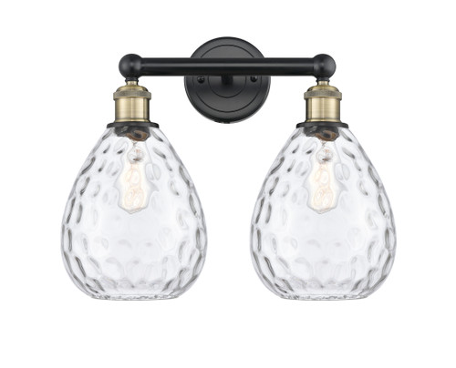 Waverly - 2 Light - 17 inch - Black Antique Brass - Bath Vanity Light (616-2W-BAB-G372)