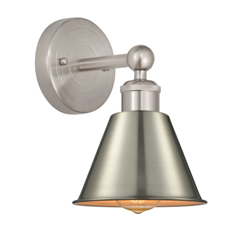 Smithfield - 1 Light - 7 inch - Brushed Satin Nickel - Sconce (616-1W-SN-M8-SN)