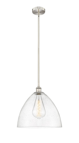Bristol - 1 Light - 16 inch - Brushed Satin Nickel - Cord hung - Pendant (616-1S-SN-GBD-164)