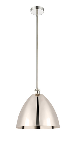 Bristol - 1 Light - 16 inch - Polished Nickel - Cord hung - Mini Pendant (616-1S-PN-MBD-16-PN)