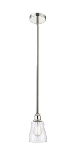 Ellery - 1 Light - 5 inch - Polished Nickel - Cord hung - Mini Pendant (616-1S-PN-G392-LED)