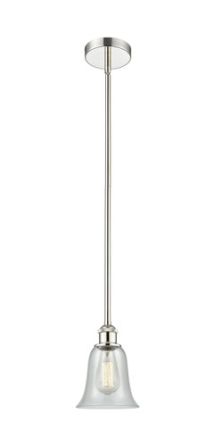 Hanover - 1 Light - 6 inch - Polished Nickel - Cord hung - Mini Pendant (616-1S-PN-G2812-LED)