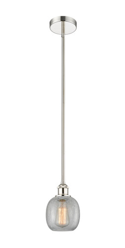 Belfast - 1 Light - 6 inch - Polished Nickel - Cord hung - Mini Pendant (616-1S-PN-G105)