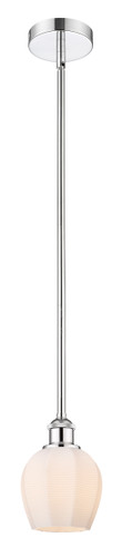 Norfolk - 1 Light - 6 inch - Polished Chrome - Cord hung - Mini Pendant (616-1S-PC-G461-6)