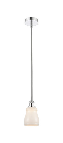 Ellery - 1 Light - 5 inch - Polished Chrome - Cord hung - Mini Pendant (616-1S-PC-G391-LED)