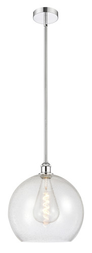 Athens - 1 Light - 14 inch - Polished Chrome - Cord hung - Pendant (616-1S-PC-G124-14-LED)