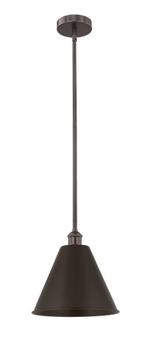 Berkshire - 1 Light - 12 inch - Oil Rubbed Bronze - Cord hung - Mini Pendant (616-1S-OB-MBC-12-OB-LED)