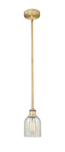 Caledonia - 1 Light - 5 inch - Brushed Brass - Cord hung - Mini Pendant (616-1S-BB-G2511)