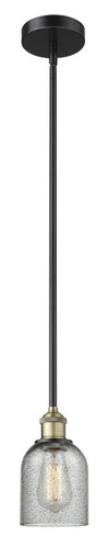 Caledonia - 1 Light - 5 inch - Black Antique Brass - Cord hung - Mini Pendant (616-1S-BAB-G257)