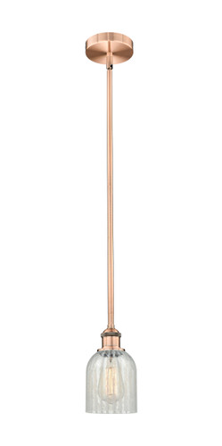Caledonia - 1 Light - 5 inch - Antique Copper - Cord hung - Mini Pendant (616-1S-AC-G2511)