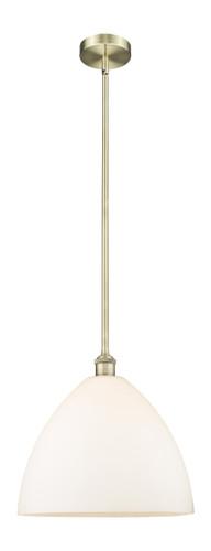 Bristol - 1 Light - 16 inch - Antique Brass - Cord hung - Pendant (616-1S-AB-GBD-161-LED)