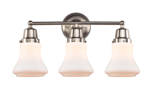Bellmont - 3 Light - 22 inch - Brushed Satin Nickel - Bath Vanity Light (623-3W-SN-G191)