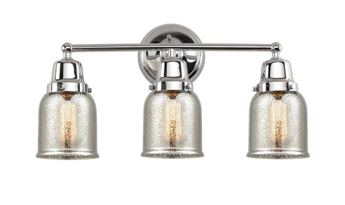 Bell - 3 Light - 21 inch - Polished Chrome - Bath Vanity Light (623-3W-PC-G58)