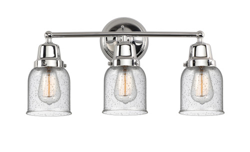 Bell - 3 Light - 21 inch - Polished Chrome - Bath Vanity Light (623-3W-PC-G54)