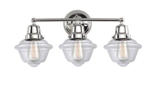 Oxford - 3 Light - 24 inch - Polished Chrome - Bath Vanity Light (623-3W-PC-G532)
