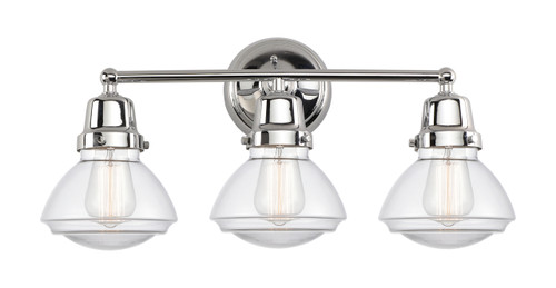 Olean - 3 Light - 23 inch - Polished Chrome - Bath Vanity Light (623-3W-PC-G322)