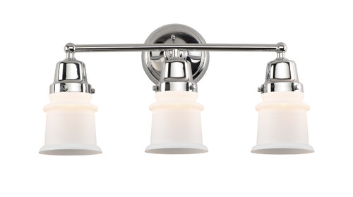 Canton - 3 Light - 21 inch - Polished Chrome - Bath Vanity Light (623-3W-PC-G181S)