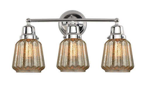 Chatham - 3 Light - 22 inch - Polished Chrome - Bath Vanity Light (623-3W-PC-G146)