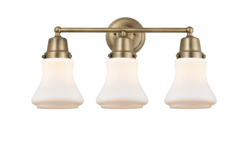 Bellmont - 3 Light - 22 inch - Brushed Brass - Bath Vanity Light (623-3W-BB-G191)