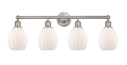 Eaton - 4 Light - 33 inch - Brushed Satin Nickel - Bath Vanity Light (616-4W-SN-G81)