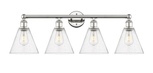 Berkshire - 4 Light - 35 inch - Polished Nickel - Bath Vanity Light (616-4W-PN-GBC-84)