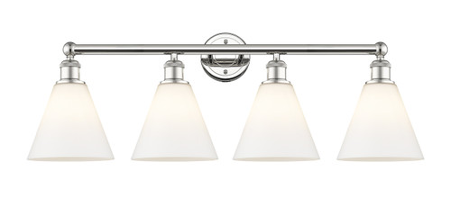 Berkshire - 4 Light - 35 inch - Polished Nickel - Bath Vanity Light (616-4W-PN-GBC-81)